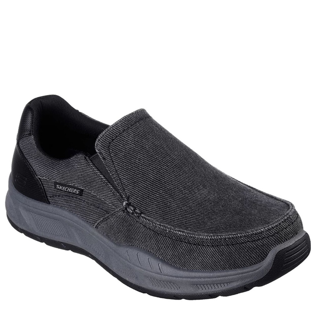 MEN'S SKECHERS Slip-On Shoes COHAGEN-VIERRA Comfort Memory Foam Sz 9.5M Like New